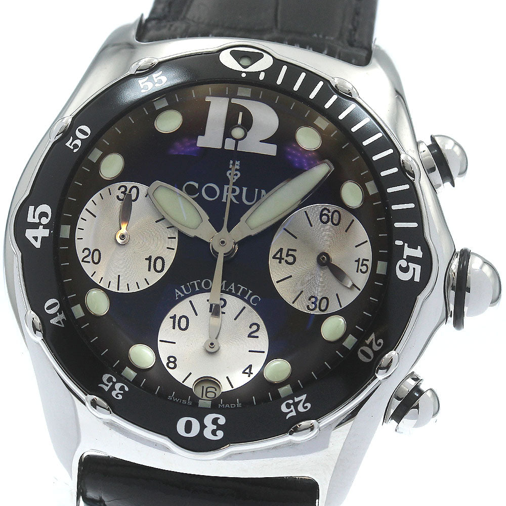 CORUM 285.180.20 Bubble Chronograph Automatic Men's Watch with Box and Warranty Card