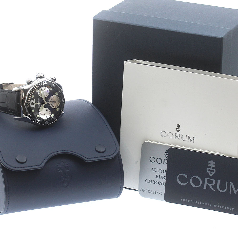 CORUM 285.180.20 Bubble Chronograph Automatic Men's Watch with Box and Warranty Card