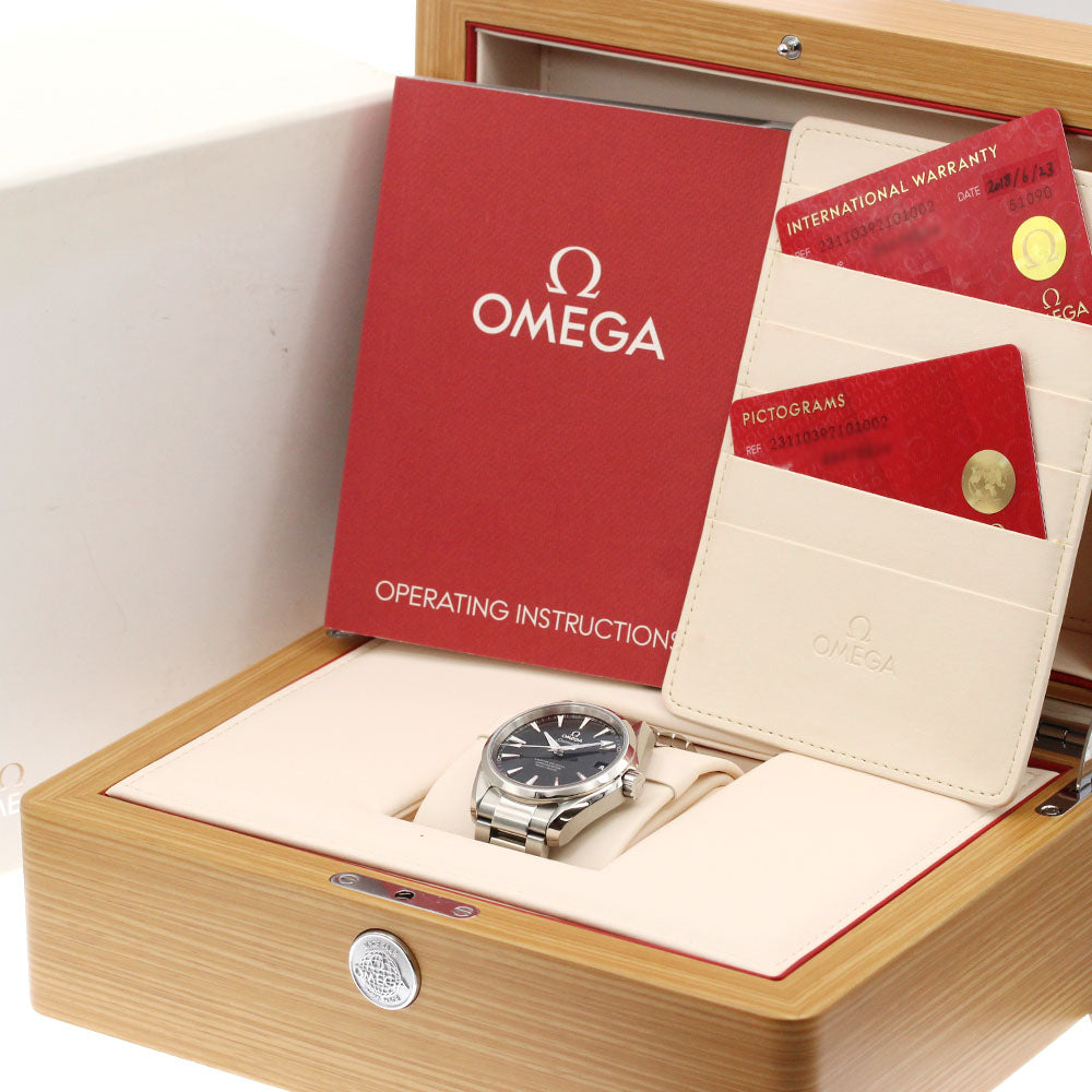 Junk OMEGA 231.10.39.21.01.002 Seamaster Aqua Terra Master Co-Axial Automatic Men's Watch with Box and Warranty