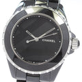 CHANEL H5581 J12 Untitled 38mm Black Ceramic Limited Edition of 1200 Automatic Men's Watch Excellent Condition with Warranty Card