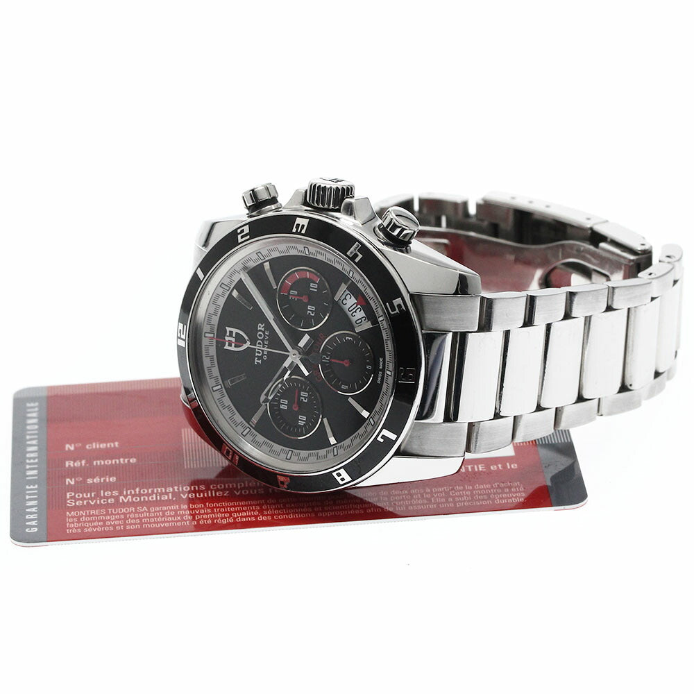 TUDOR 20530N Grand Tour Chrono Automatic Men's Watch with Warranty Card