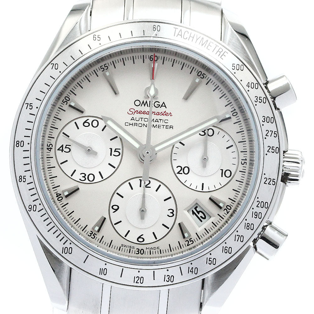 OMEGA 323.10.40.40.02.001 Speedmaster Date Chronograph Automatic Men's Watch with Warranty Card