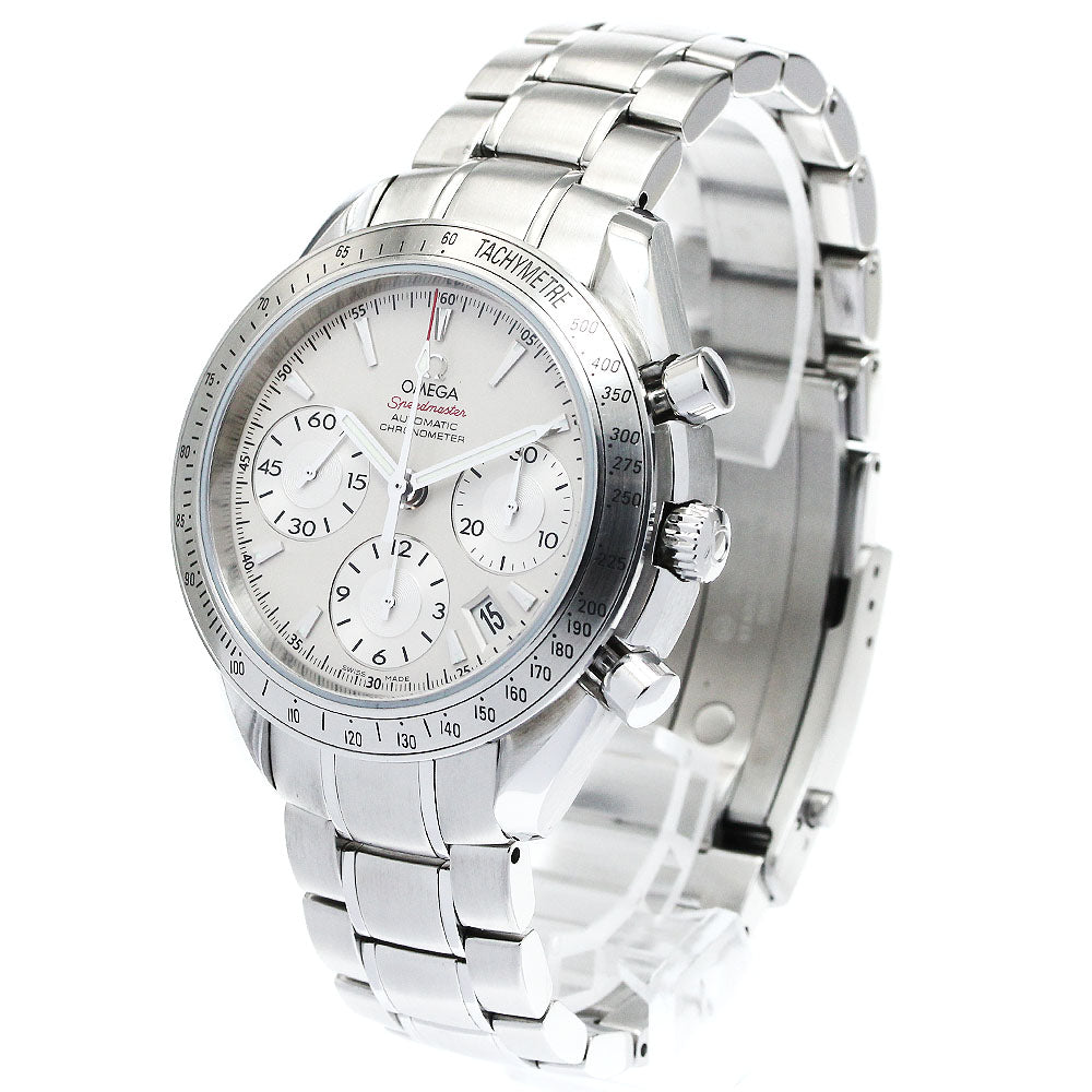 OMEGA 323.10.40.40.02.001 Speedmaster Date Chronograph Automatic Men's Watch with Warranty Card