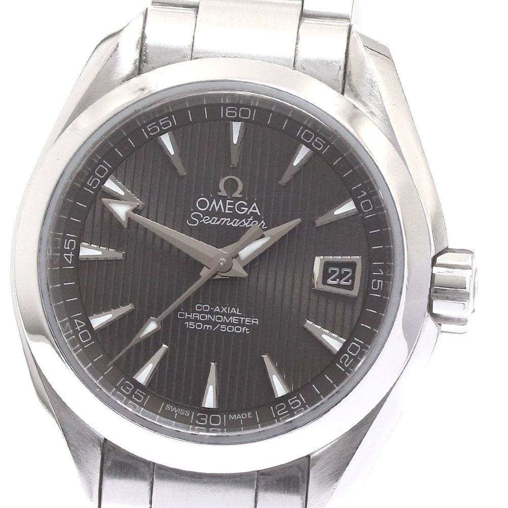 OMEGA 231.10.30.20.06.001 Seamaster Aqua Terra Date Automatic Ladies' Watch with Warranty Card