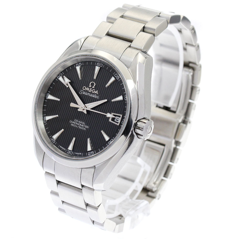 OMEGA 231.10.39.21.06.001 Seamaster Aqua Terra Date Automatic Men's Watch Excellent Condition with Warranty Card