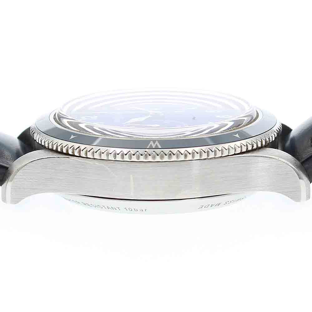 MONTBLANC 126912 1858 Automatic Chronograph Self-winding Men's Watch with Warranty Card