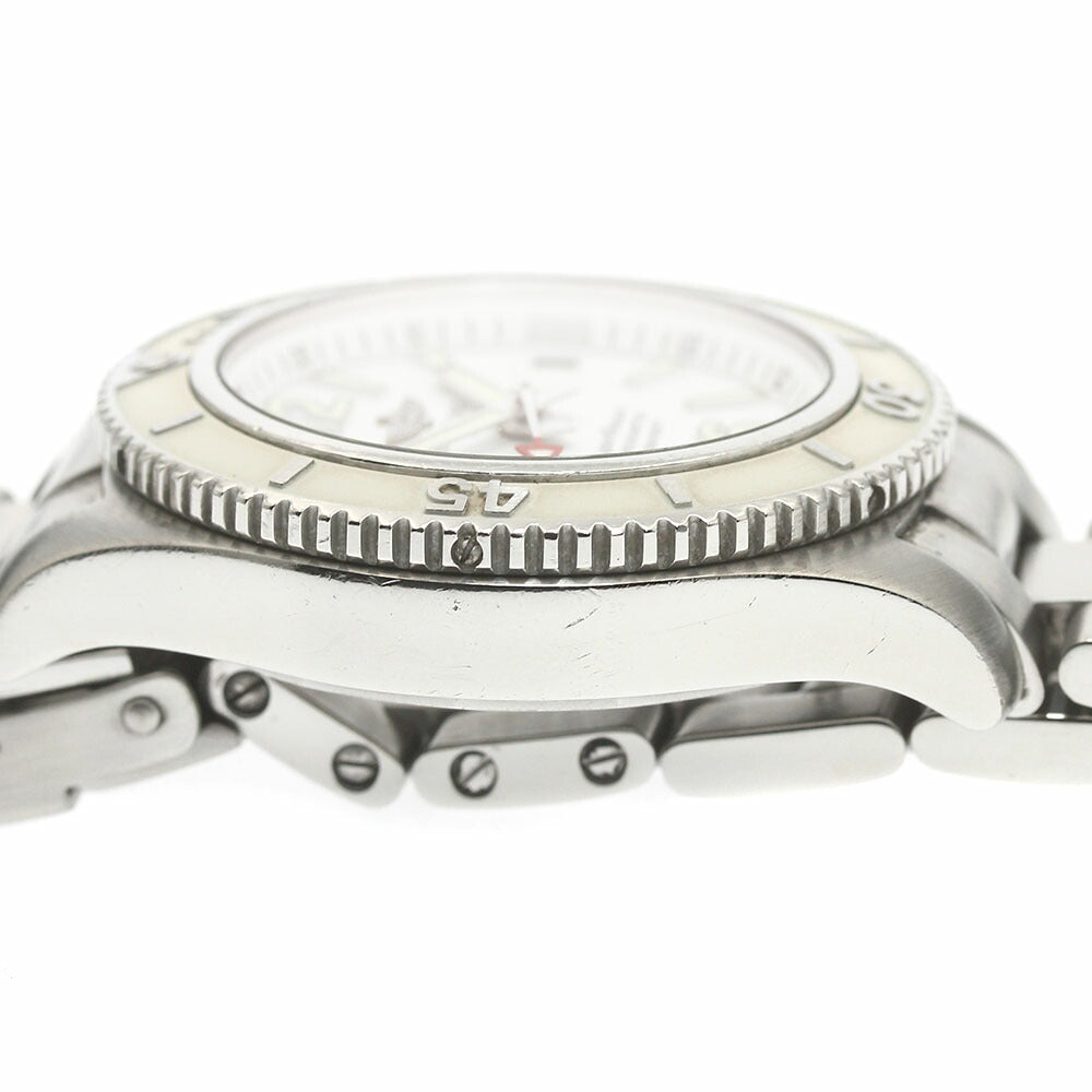 BREITLING A17316 Superocean II Automatic 36 Date Automatic Winding Boys' Watch with Warranty Card
