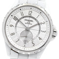CHANEL H3837 J12 White Ceramic Automatic Watch (Boys' Size)