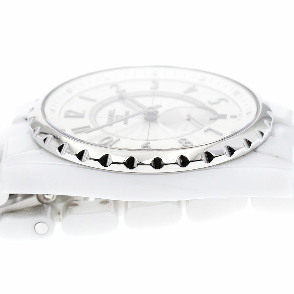CHANEL H3837 J12 White Ceramic Automatic Watch (Boys' Size)