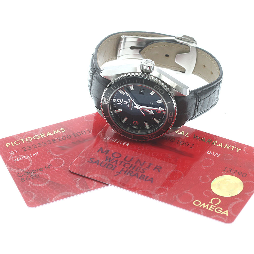 OMEGA 232.33.38.20.01.001 Seamaster Planet Ocean Date Automatic Ladies Watch Excellent Condition with Warranty.