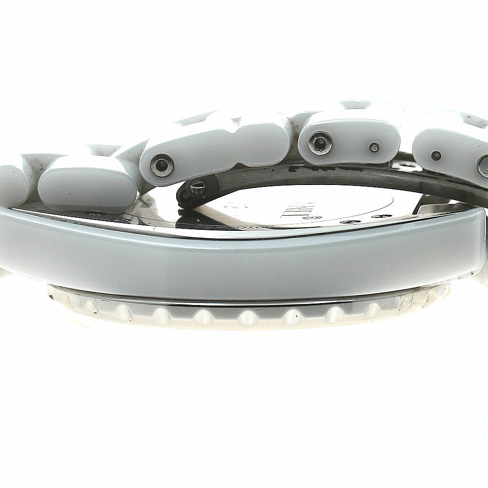 CHANEL H3837 J12 White Ceramic Automatic Boys' Watch Excellent Condition with Warranty Card