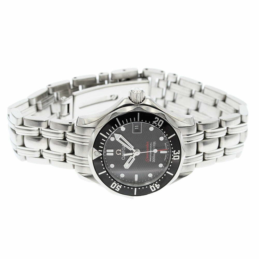 OMEGA 212.30.28.61.01.001 Seamaster 300 Date Quartz Ladies Watch with Warranty Card