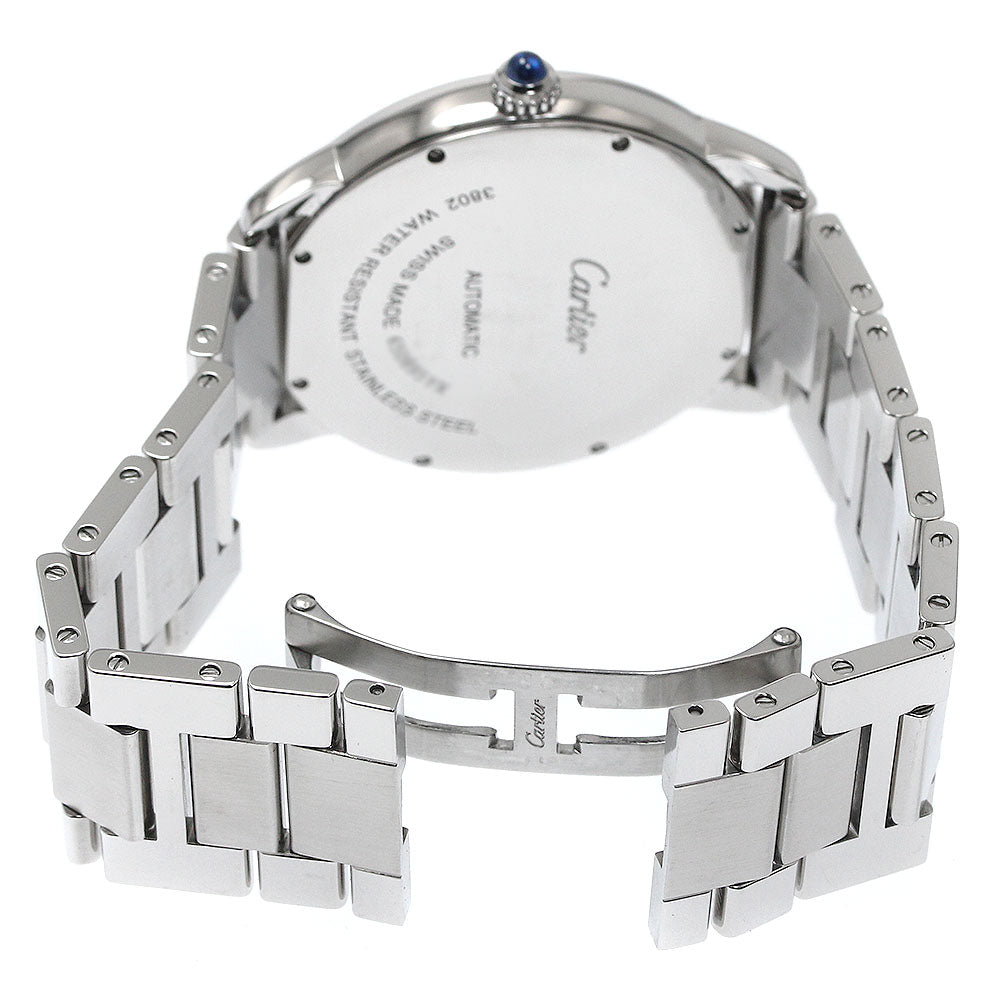 CARTIER WSRN0023 Ronde Solo Date Automatic Men's Watch Excellent Condition with Warranty.