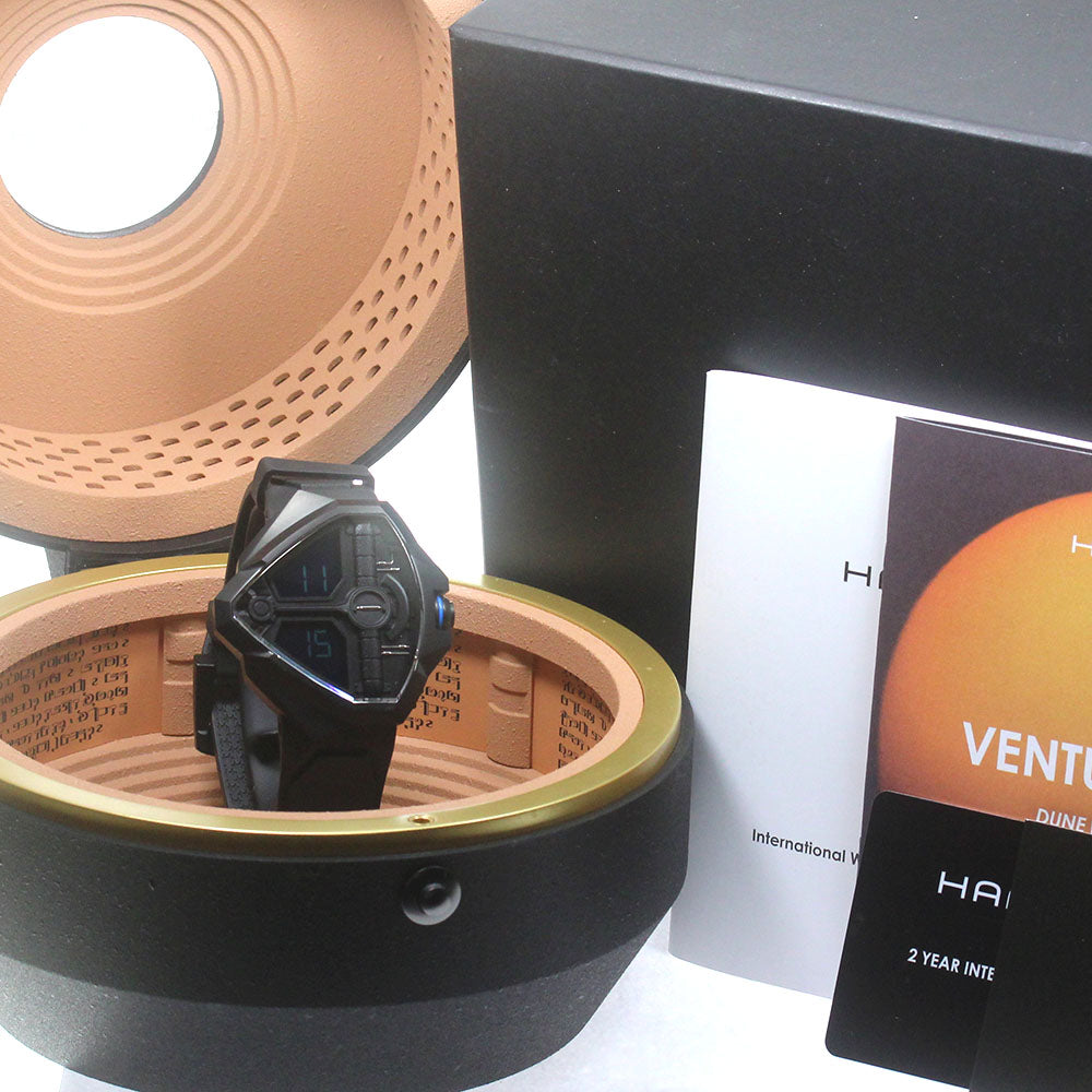 HAMILTON H24624330/H24624 Ventura Edge Dune Limited Edition Quartz Men's Watch Excellent Condition with Box and Warranty.