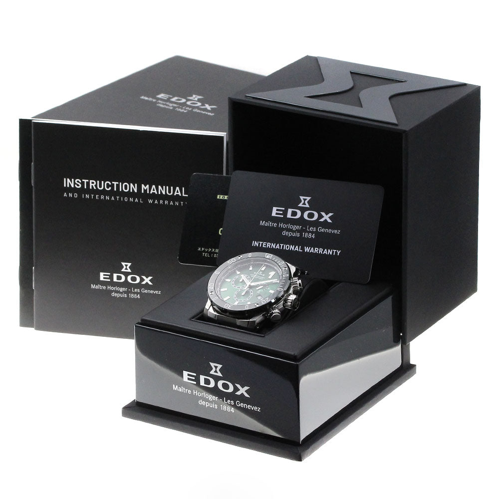 EDOX 10221-3VM5-VIN5 Chrono Offshore 1 Chronograph Quartz Men's Watch Excellent Condition with Box and Warranty.