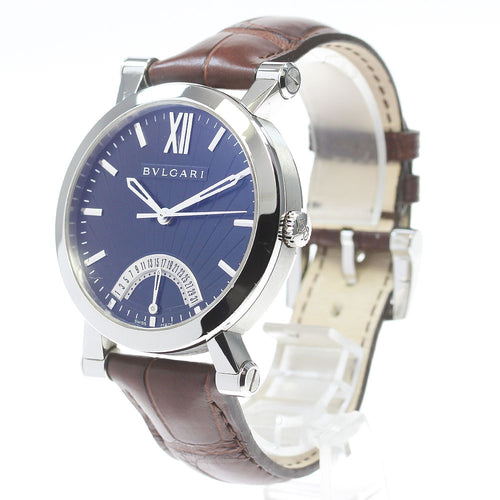 BVLGARI SB42SDR Sotirio Retrograde Automatic Men's Watch (Good Condition)