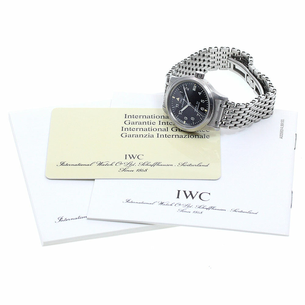 IWC SCHAFFHAUSEN IW442102/4421-002 Mark X2 Date Automatic Women's Watch with Warranty