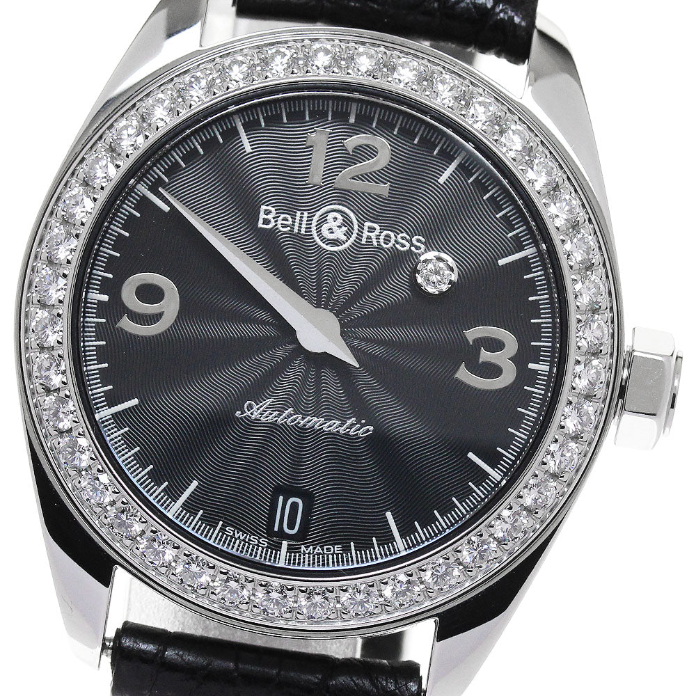 Bell & Ross 215S Mystery Diamond Date Automatic Ladies Watch