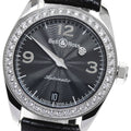 Bell & Ross 215S Mystery Diamond Date Automatic Ladies Watch