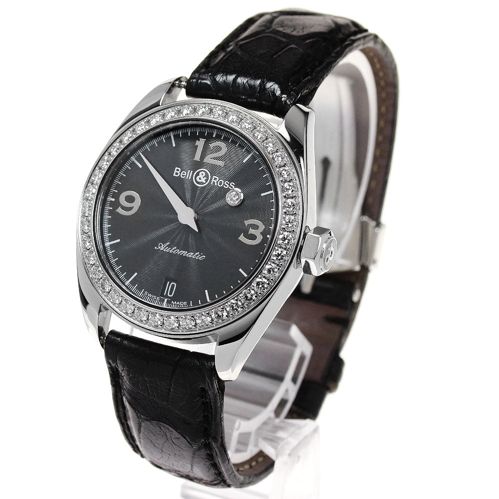 Bell & Ross 215S Mystery Diamond Date Automatic Ladies Watch