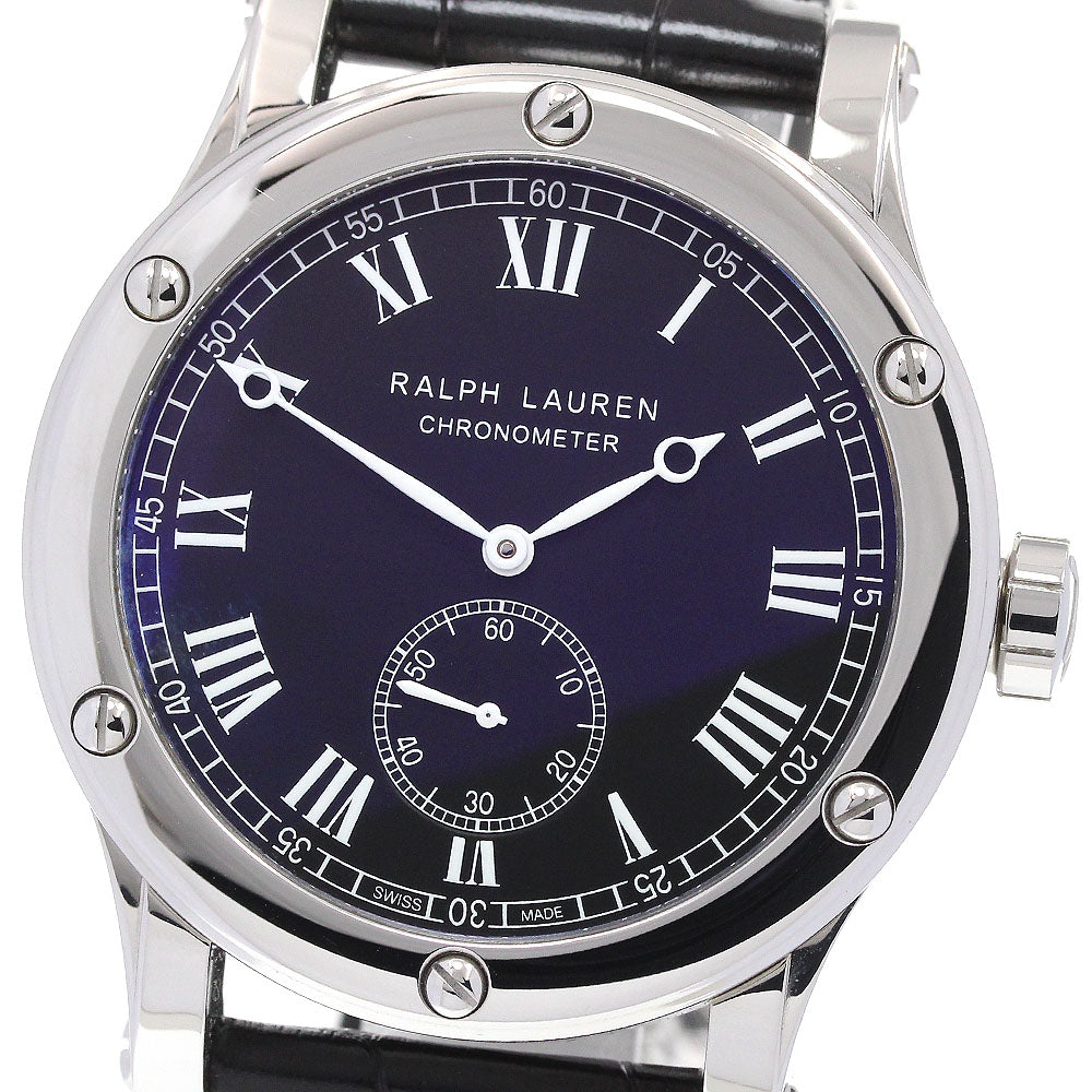 RALPH LAUREN RLR0220706 Classic Chronometer 45mm Automatic Men's Watch (Good Condition)