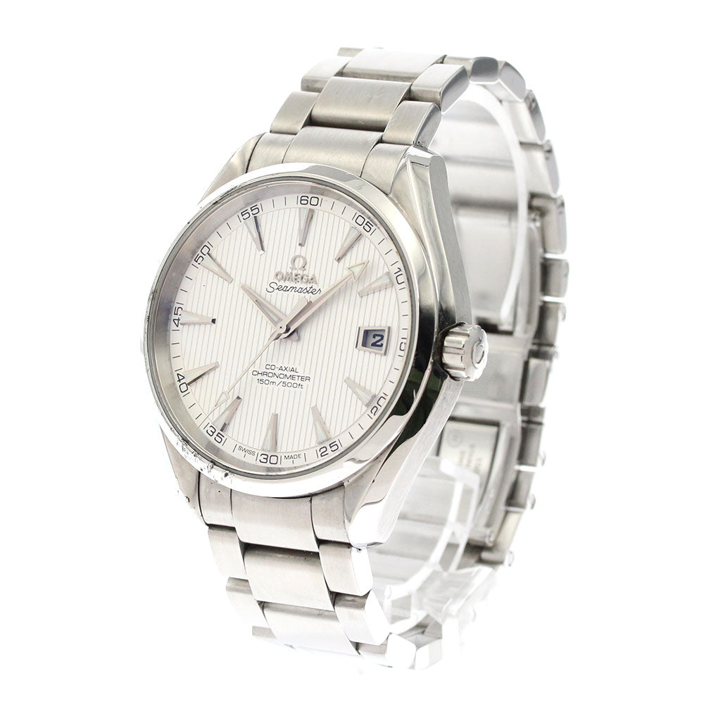 OMEGA 231.10.42.21.02.001 Seamaster Aqua Terra Date Co-Axial Automatic Men's Watch with Warranty Card
