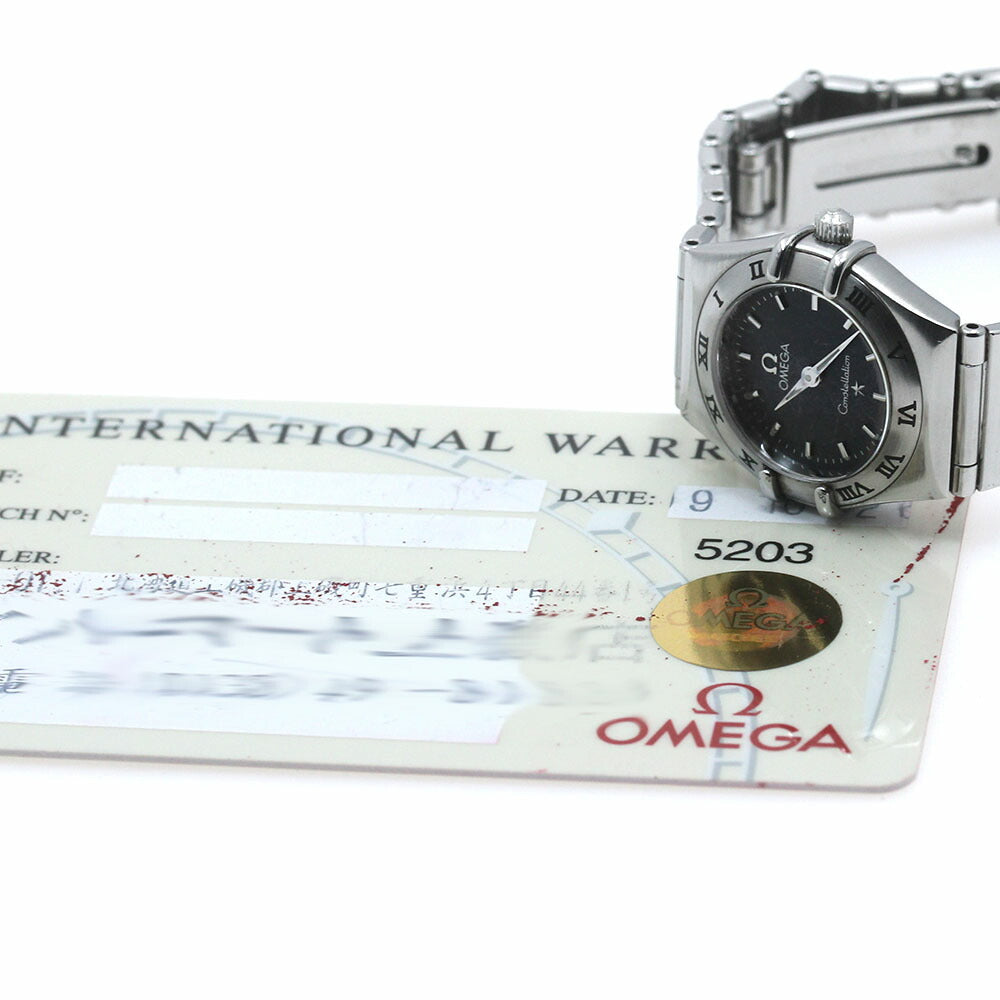 OMEGA 1562.40 Constellation Quartz Ladies Watch with Warranty Card