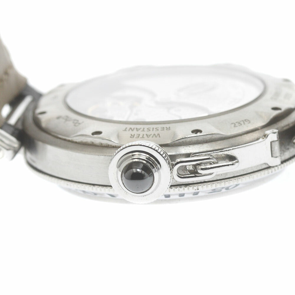 CARTIER W3105255 Pasha Grid Platinum Bezel Automatic Men's Watch with Warranty