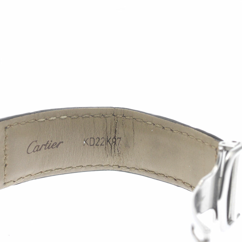 CARTIER W3105255 Pasha Grid Platinum Bezel Automatic Men's Watch with Warranty