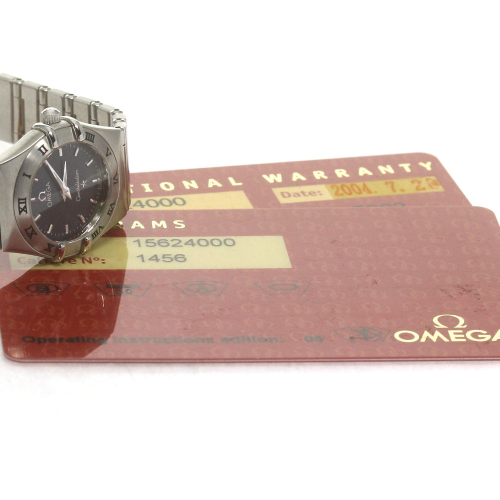 OMEGA 1562.40 Constellation Quartz Ladies' Watch Excellent Condition with Warranty Card