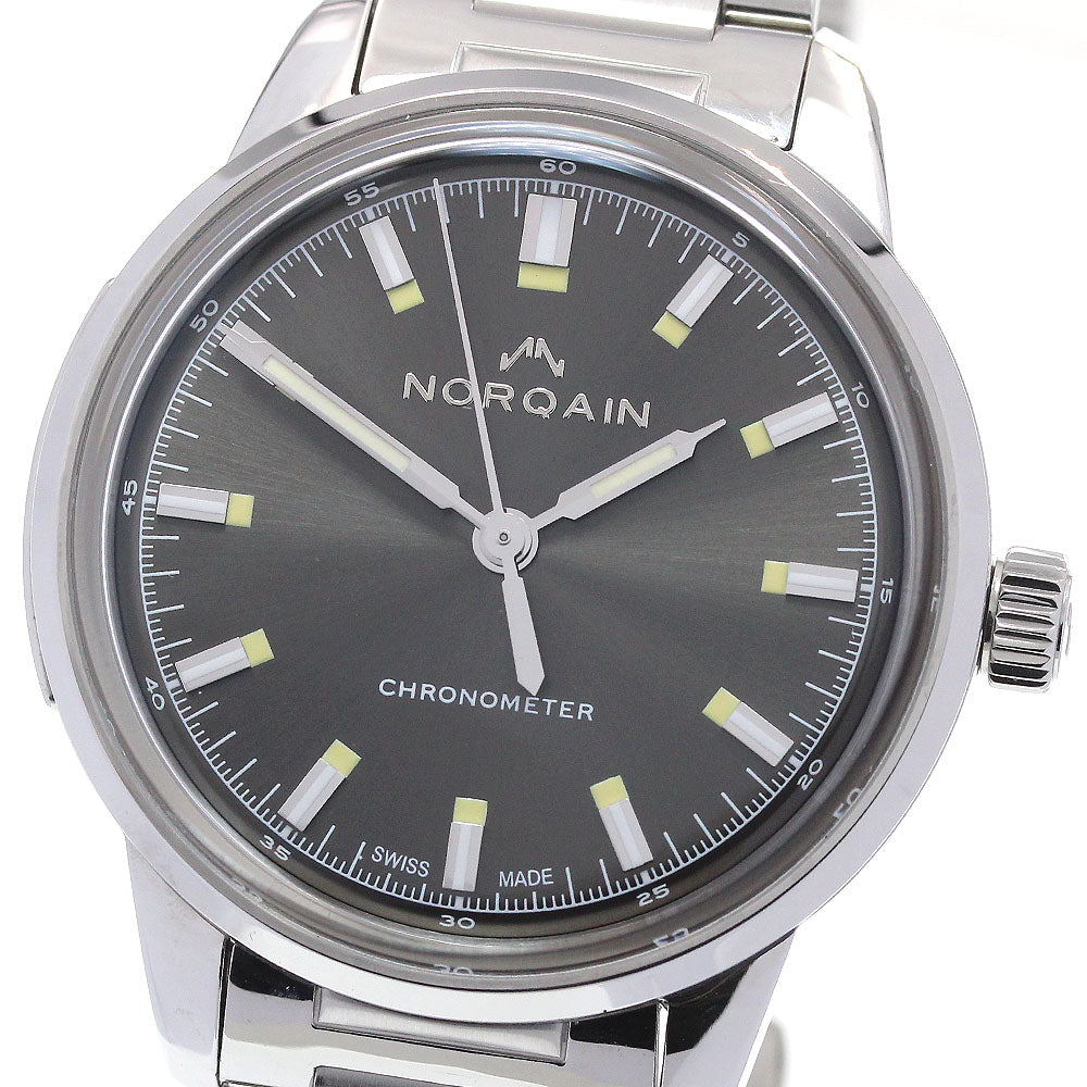 NORQAIN NN2001SA/T201/203S Freedom 60 39mm Automatic Men's Watch Excellent Condition with Box and Warranty Card