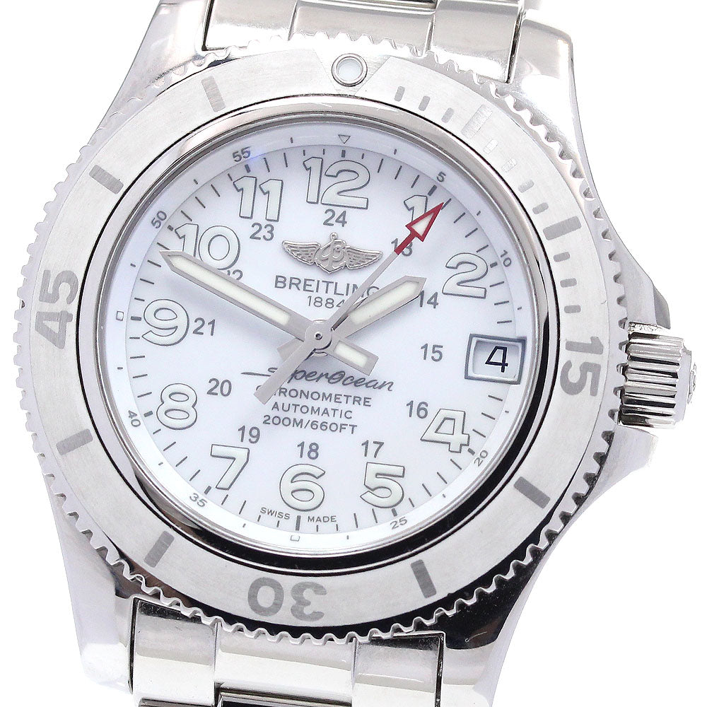 BREITLING A17312 Superocean II 36 Date Automatic Ladies Watch with Warranty