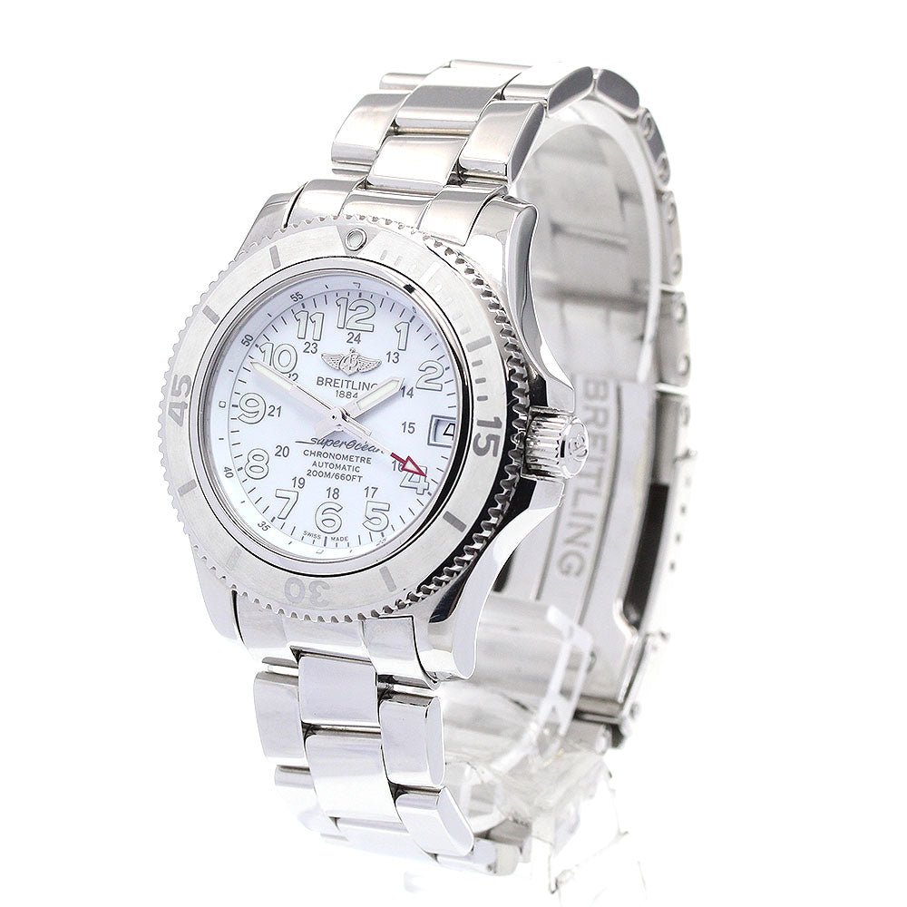 BREITLING A17312 Superocean II 36 Date Automatic Ladies Watch with Warranty