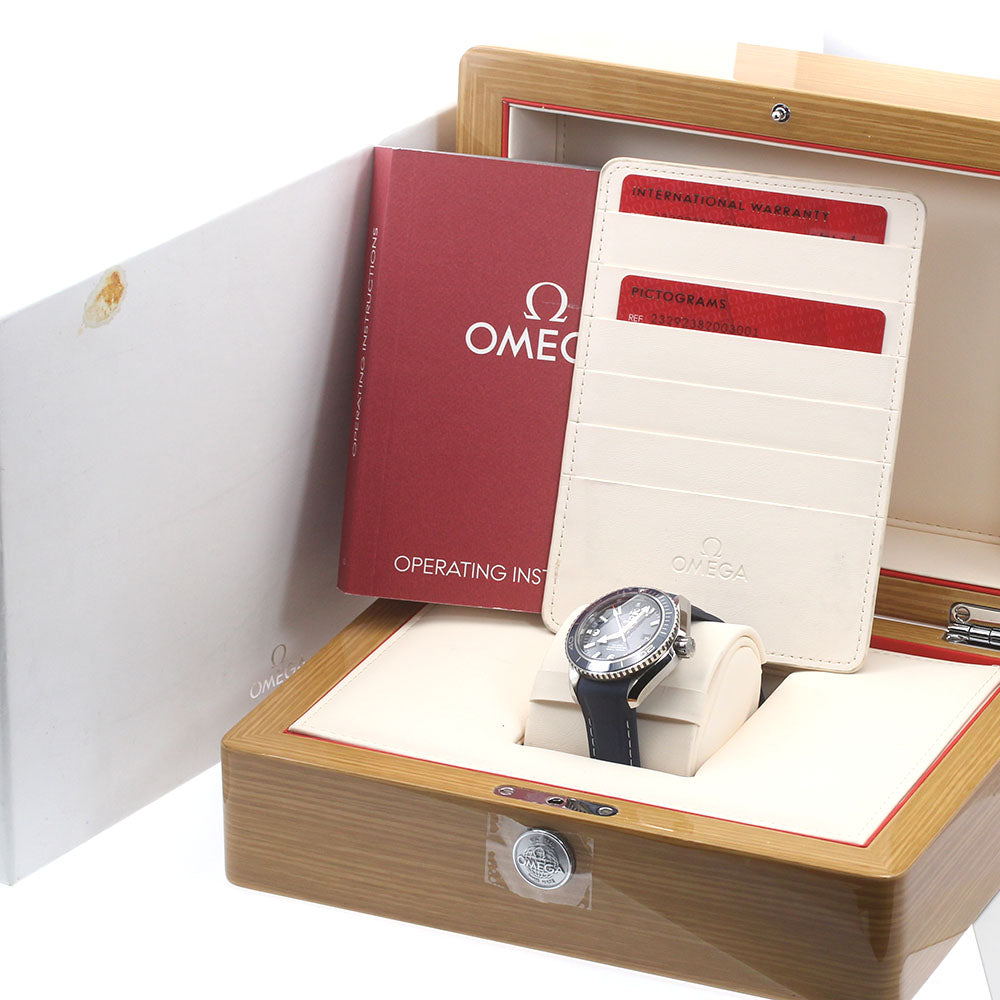 OMEGA 232.92.38.20.03.001 Seamaster Planet Ocean Automatic Boys' Watch with Box and Warranty Card