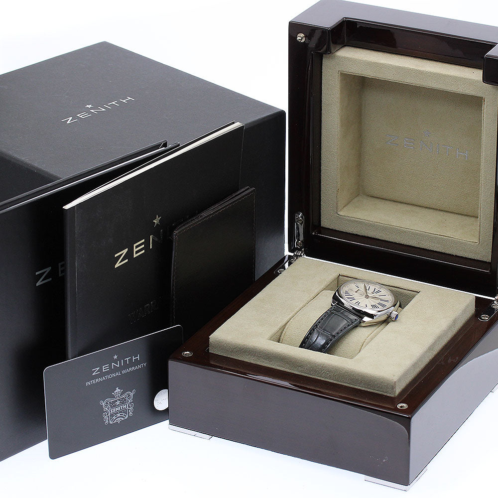 ZENITH 03.1970.681 Heritage Star 12-Diamond Automatic Ladies Watch with Box and Warranty.