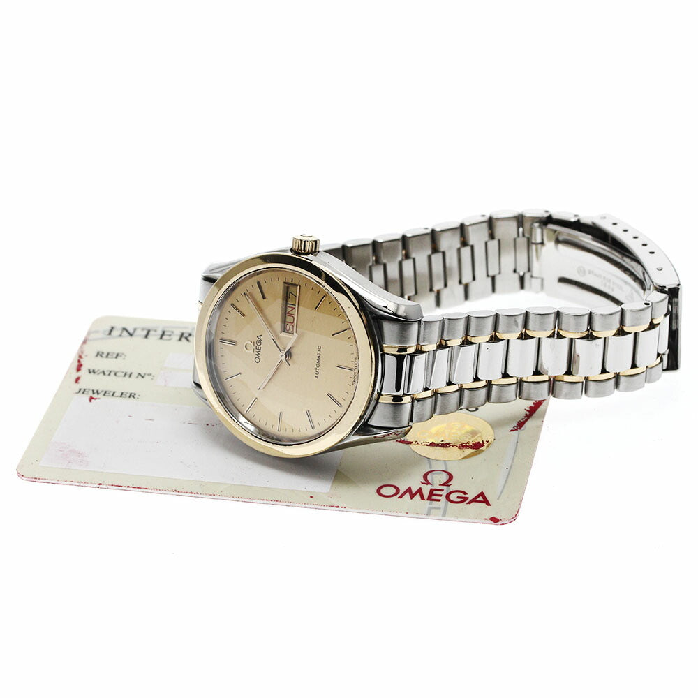 OMEGA 5120.10 Classic Day-Date Yellow Gold Combination Automatic Men's Watch with Warranty