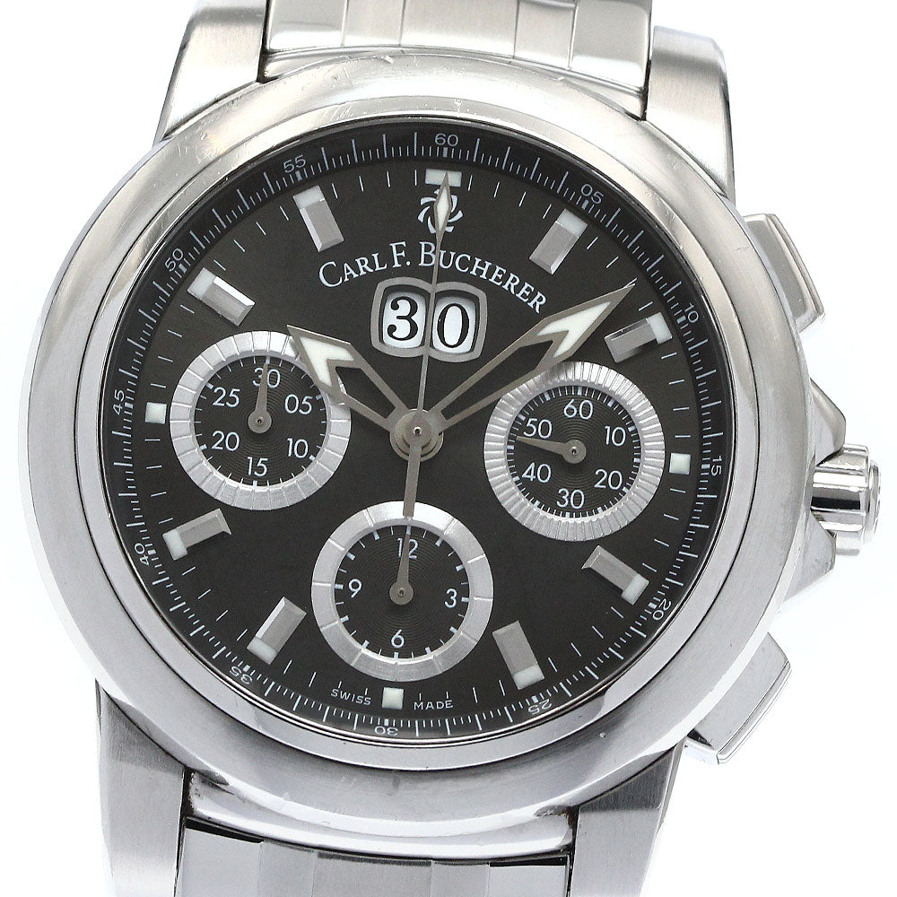 CARL F.BUCHERER 10611.08 Patravi Chronograph Date Automatic Men's Watch