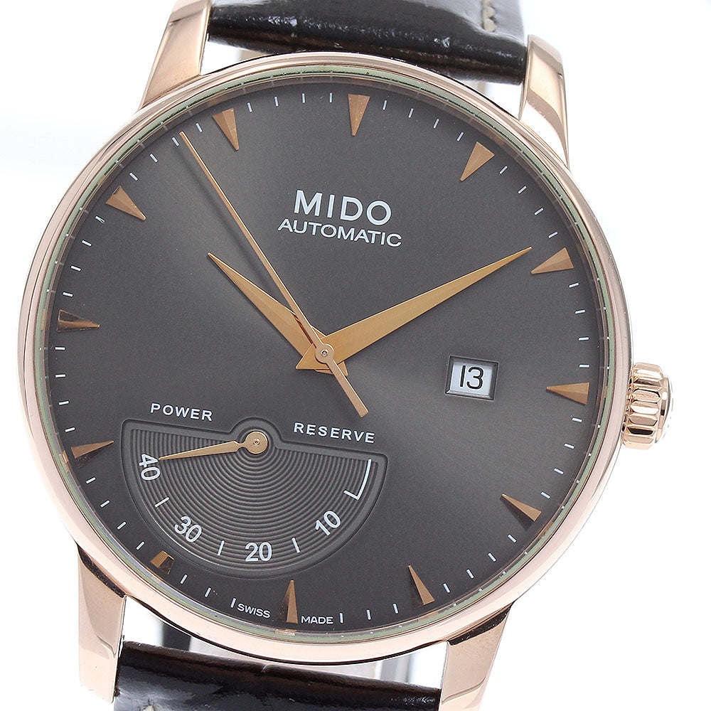 MIDO M8605B Baroncelli Date Automatic Men's Watch - Excellent Condition