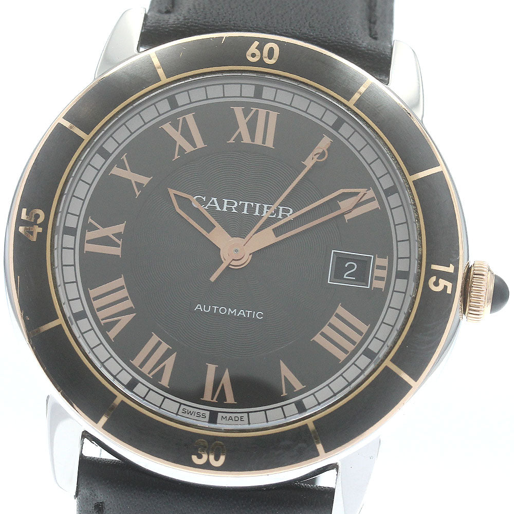 CARTIER W2RN0005 Croisiere Date Automatic Men's Watch
