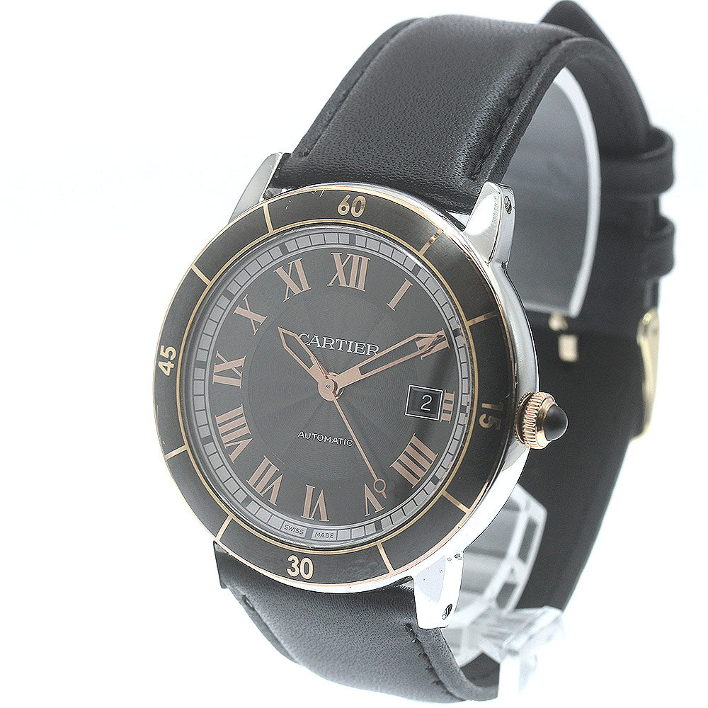CARTIER W2RN0005 Croisiere Date Automatic Men's Watch