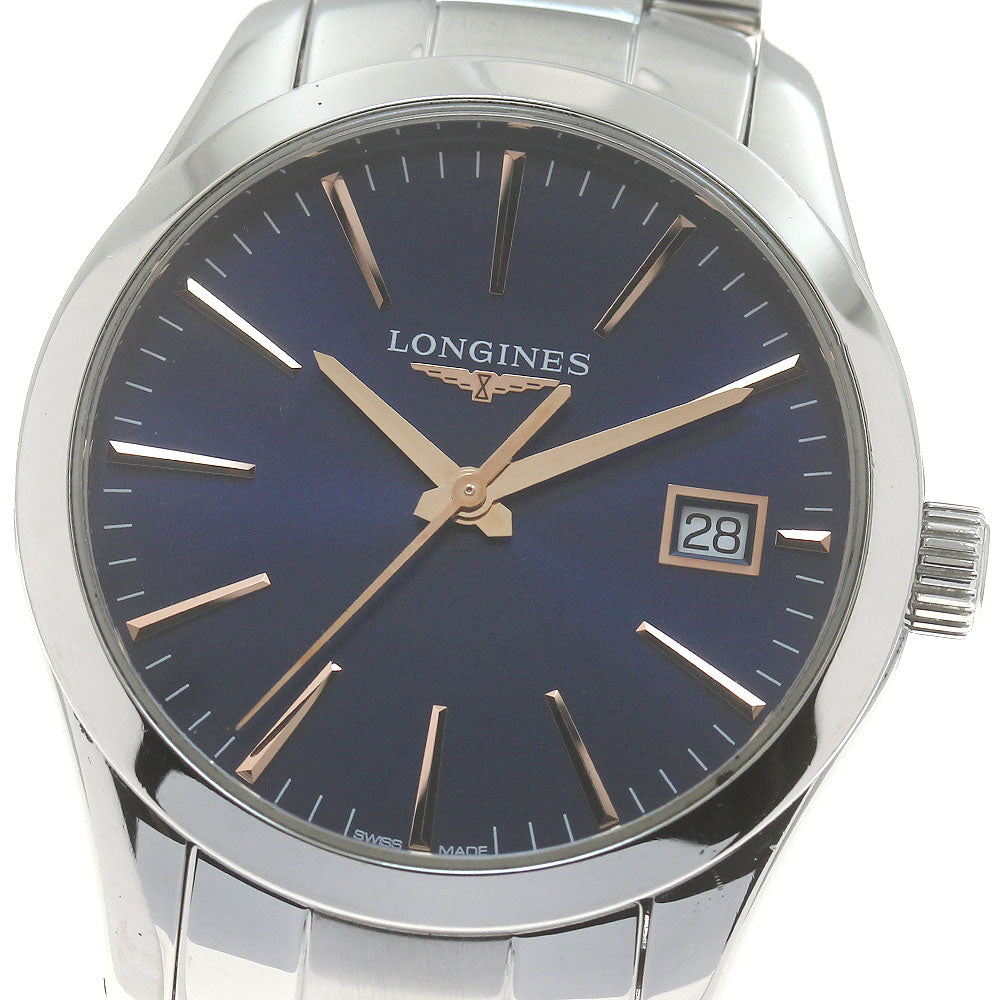 LONGINES L2.386.4 Conquest Classic Quartz Ladies' Watch (Good Condition)