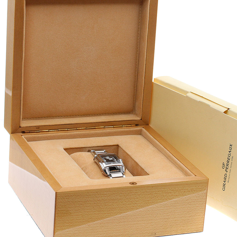 GIRARD PERREGAUX 2590 Vintage Hand-wound Ladies' Watch with Box and Warranty.