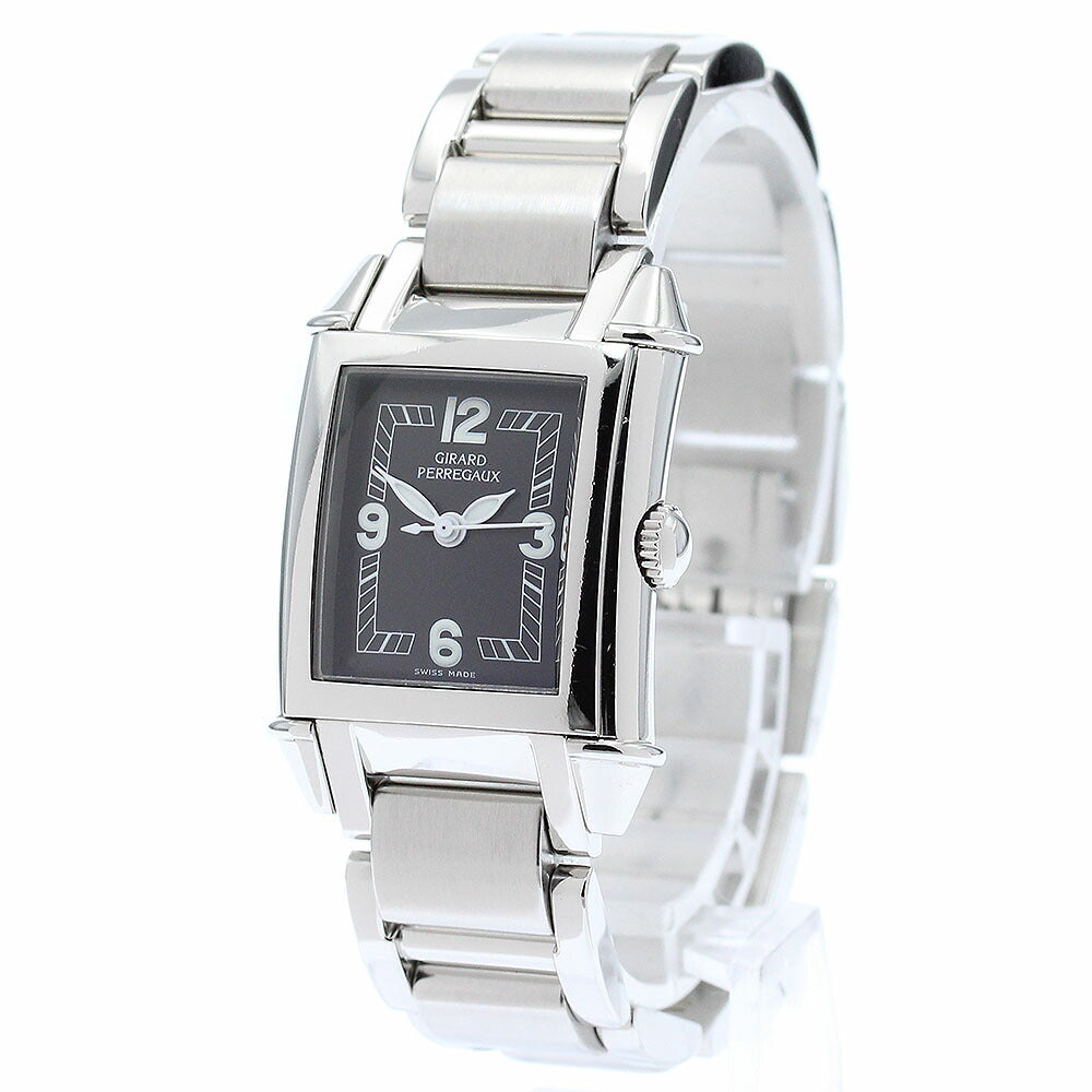 GIRARD PERREGAUX 2590 Vintage Hand-wound Ladies' Watch with Box and Warranty.