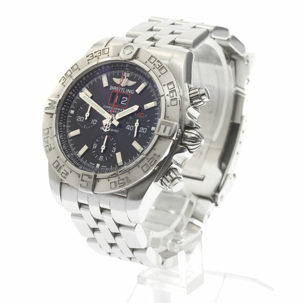 BREITLING A44360 Chronomat Blackbird Date Chronograph Automatic Men's Watch (with box and warranty)