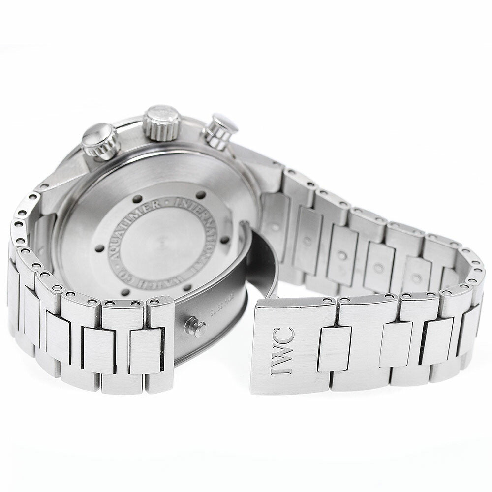 IWC SCHAFFHAUSEN IW371928 Aquatimer Chronograph Day-Date Automatic Men's Watch with Warranty Card