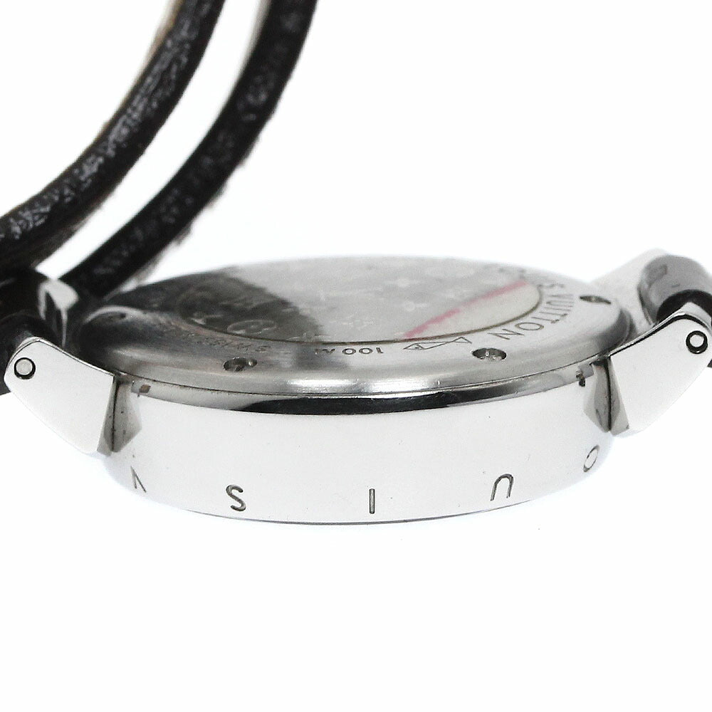 LOUIS VUITTON Q1211 Tambour Date Quartz Ladies Watch