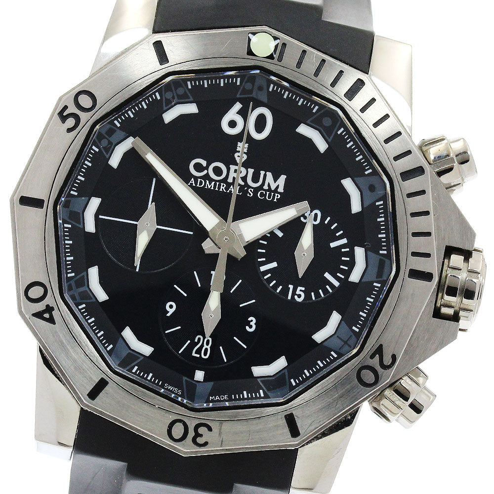 CORUM A753/02943 / 01.0087 Admiral's Cup 46 Seafender Chronograph Automatic Men's Watch with Box and Warranty