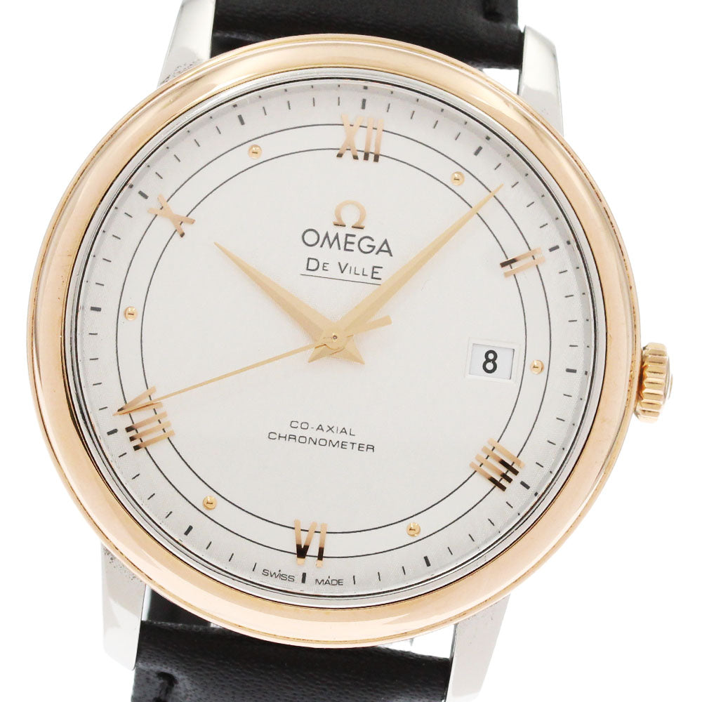 OMEGA 424.23.40.20.02.002 De Ville Prestige Co-Axial Chronometer Automatic Men's Watch (with box and warranty)