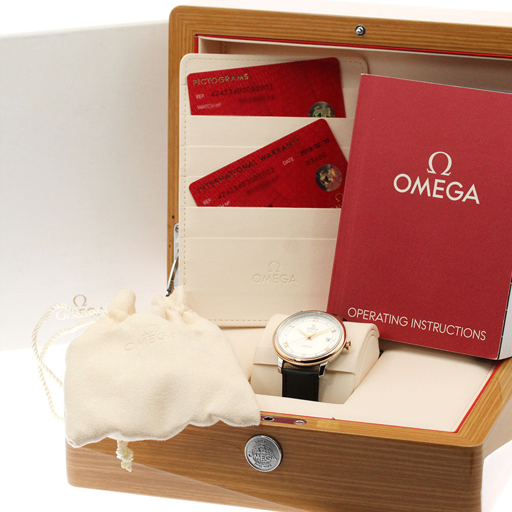 OMEGA 424.23.40.20.02.002 De Ville Prestige Co-Axial Chronometer Automatic Men's Watch (with box and warranty)