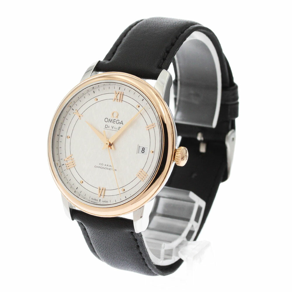 OMEGA 424.23.40.20.02.002 De Ville Prestige Co-Axial Chronometer Automatic Men's Watch (with box and warranty)